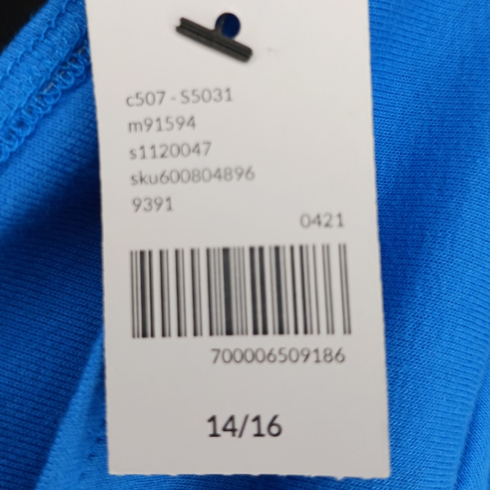 Bundle Sale - NWT Lane Bryant Blue Short Sleeve Top Size 14/16 - Picture 4 of 5